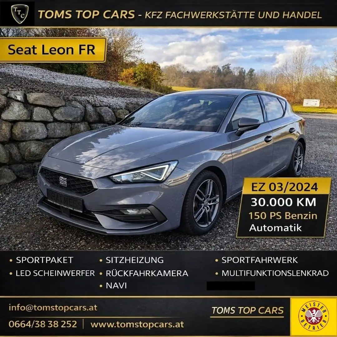 SEAT Leon FR Grau - 1