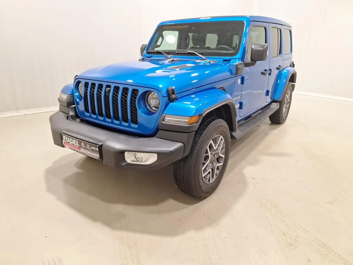 Jeep Wrangler Unlimited 2.0 Plug-In Hybrid Softtop AWD AT Sahara Kék - 2