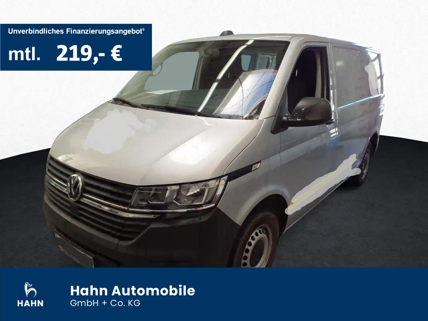 Volkswagen T6.1 Transporter Kasten 2.0TDI CAM Klima Radio Z Silber - 1