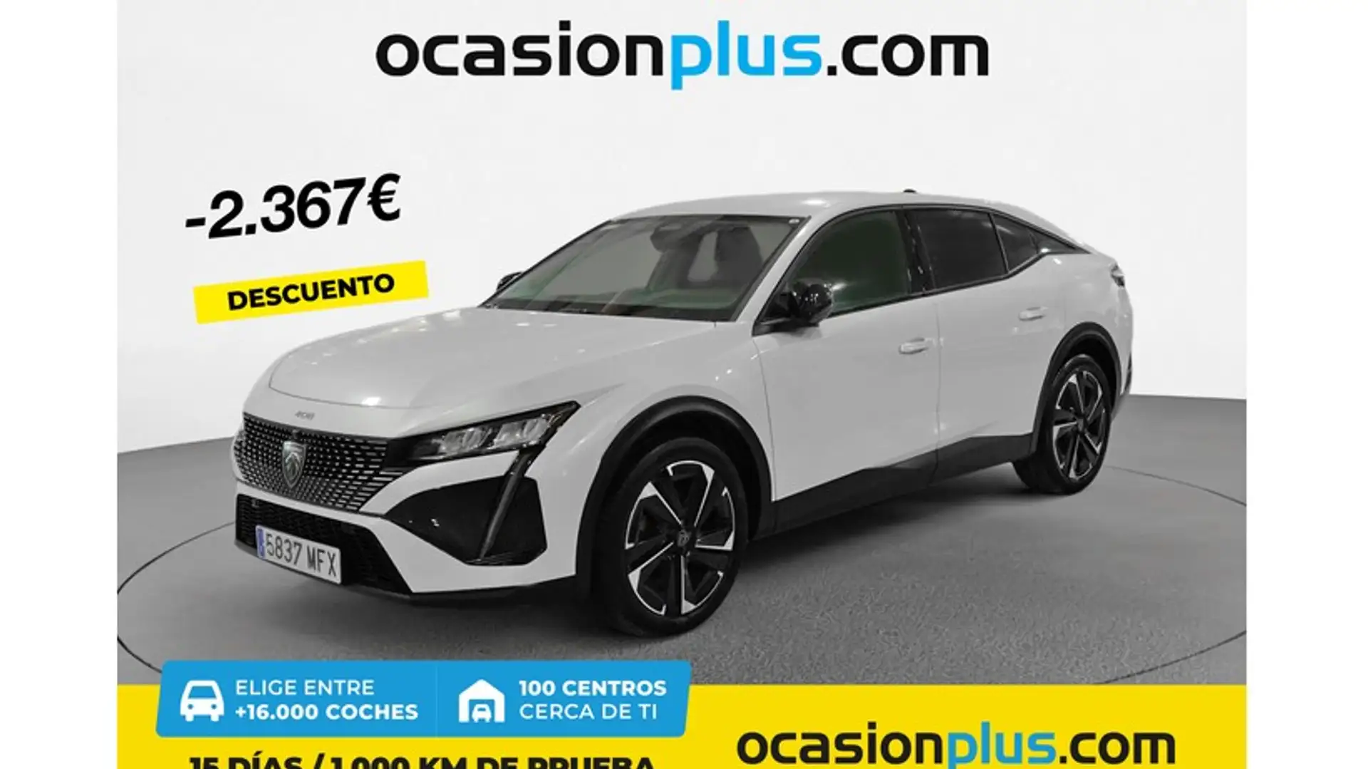 Peugeot 408 PureTech 130 Allure Pack EAT8 Blanco - 1