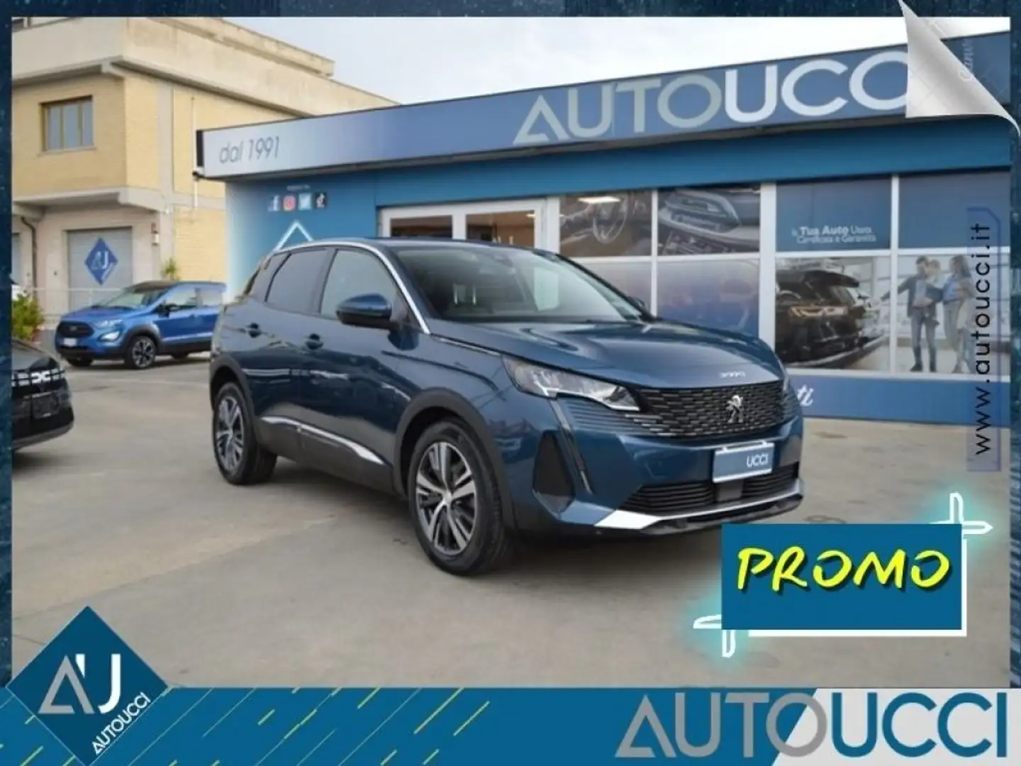 Peugeot 3008 1.2 PureTech Turbo 130 S&S Active Blau - 1