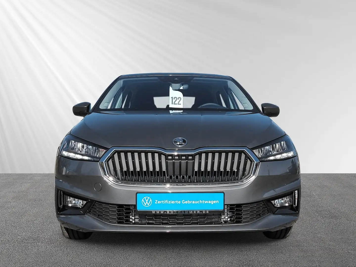 Skoda Fabia 1.0 TSI Selection Plus SHZ+LED+PDC Grau - 2