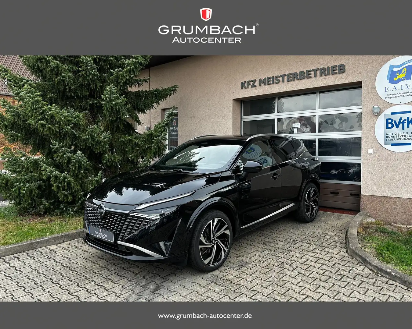 Nissan Qashqai TEKNA+ 1.3 DIG-T MHEV 116kw Xtronic 20Zoll Sitz... Negro - 1