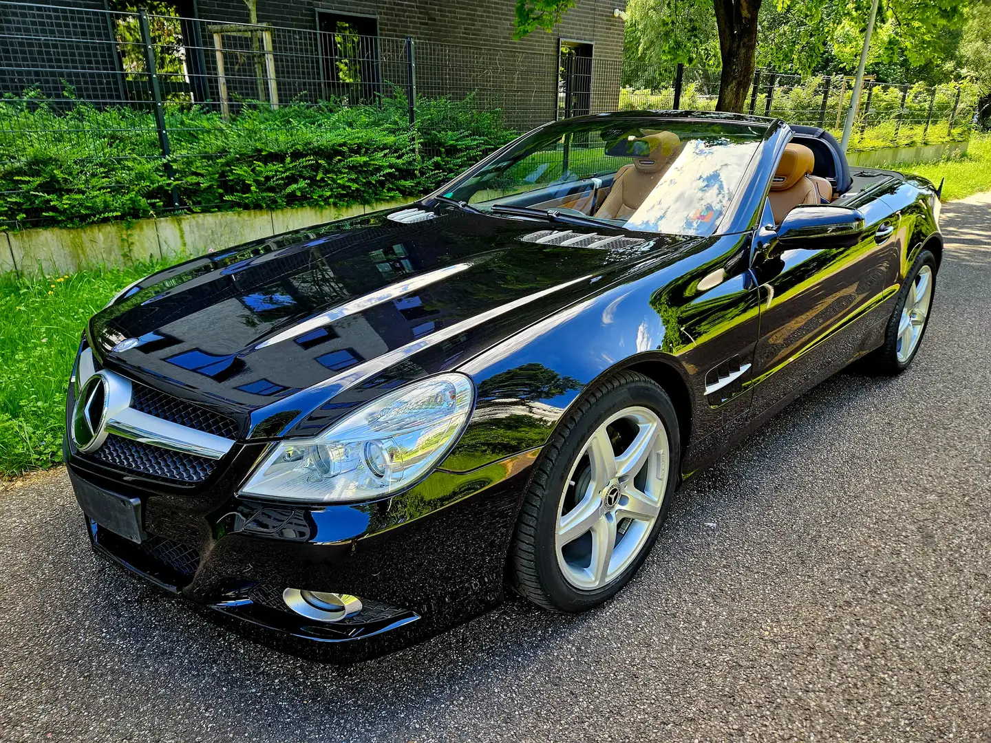 Mercedes-Benz SL 300 Harman-Kardon, Scheckheft, Bixenon, guter Zustand Schwarz - 1