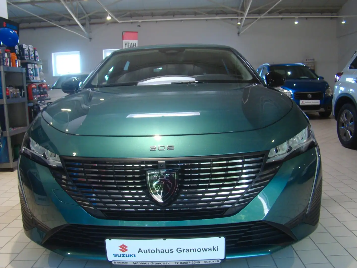 Peugeot 308 SW Allure Pack+AW-Reifen+AHK abnehmbar, Blau - 1