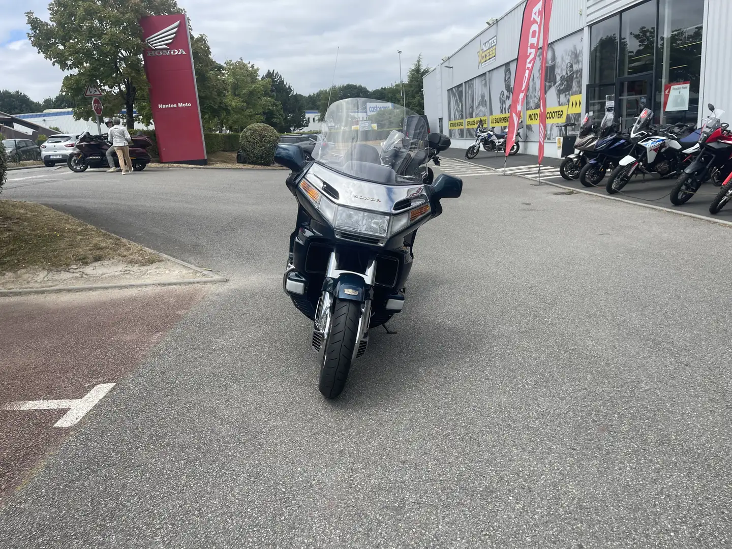 Honda Gold Wing Bleu - 2