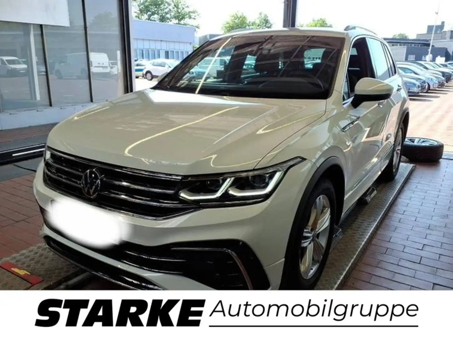 Volkswagen Tiguan 2.0 TSI DSG 4MOTION R-Line Weiß - 2
