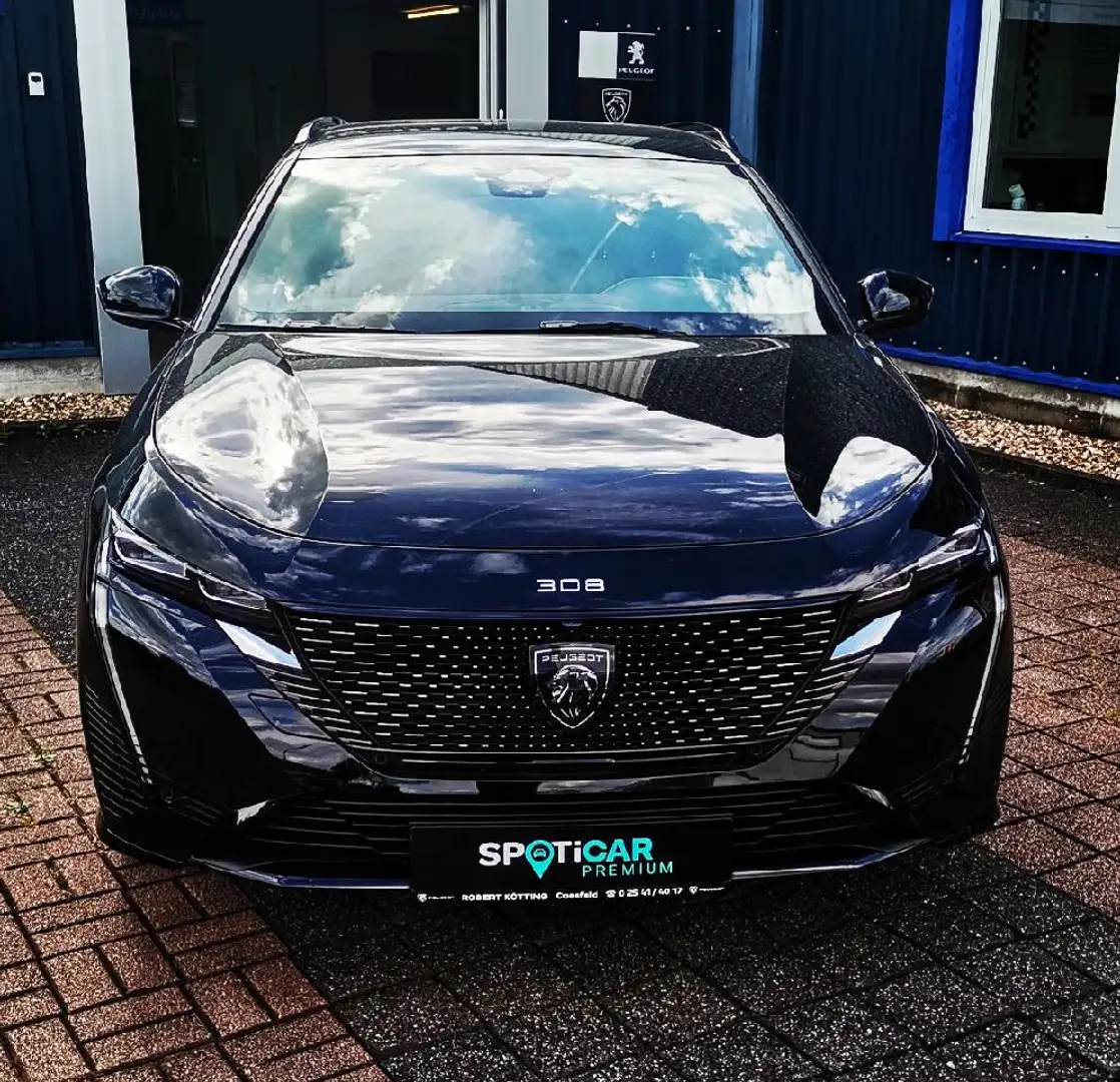 Peugeot 308 GT Automatik, Lenkradheizung, Ganzjahresreifen Noir - 1