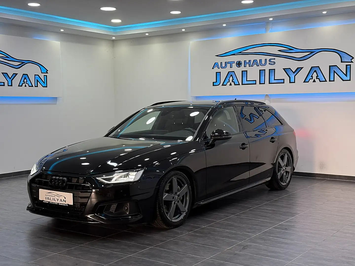 Audi A4 Avant 40 TDI AHK, ACC, NAVI, LEDER, SHZ, CAR PL... Schwarz - 2