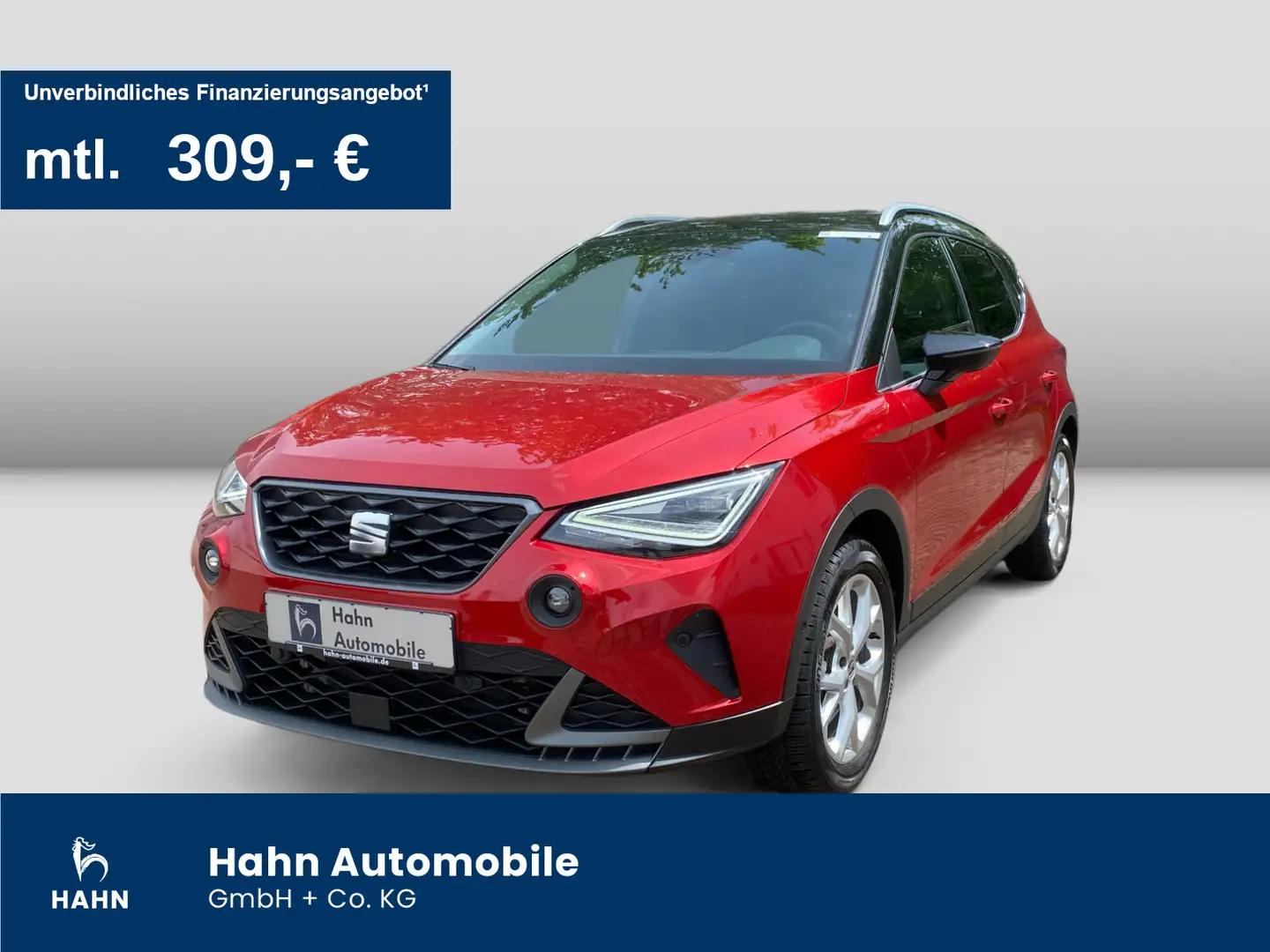 SEAT Arona FR 1.0TSI DSG LED ACC PDC Navi Kessy Rot - 1