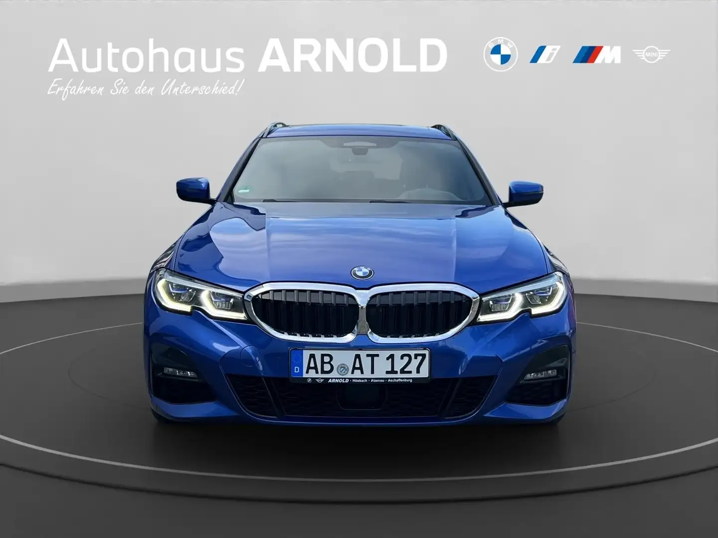 BMW 330 d xDrive Touring M Sport Head-Up Pano.Dach Komfort Blau - 2