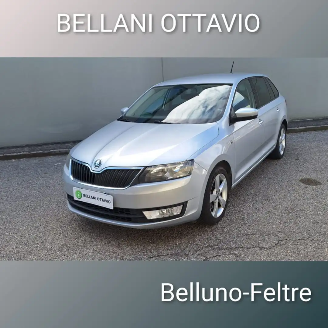 Skoda Rapid/Spaceback Spaceback 1.6 TDI CR 105 CV Ambition Argento - 1