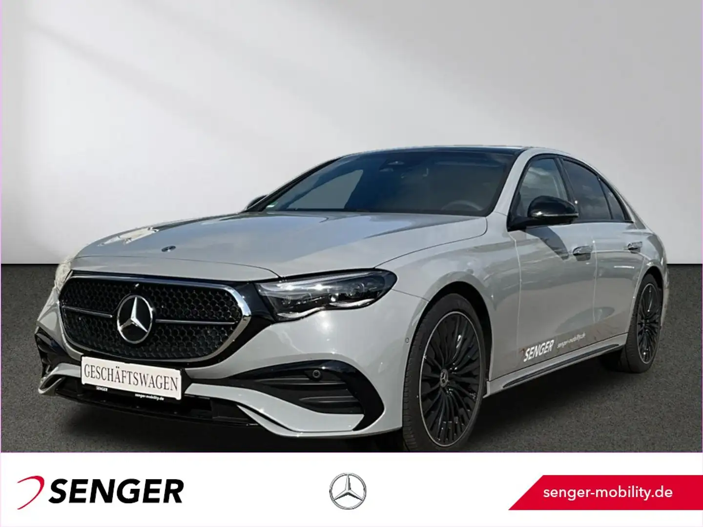 Mercedes-Benz E 450 d 4M AMG Night AHK Superscreen Panorama Grigio - 1