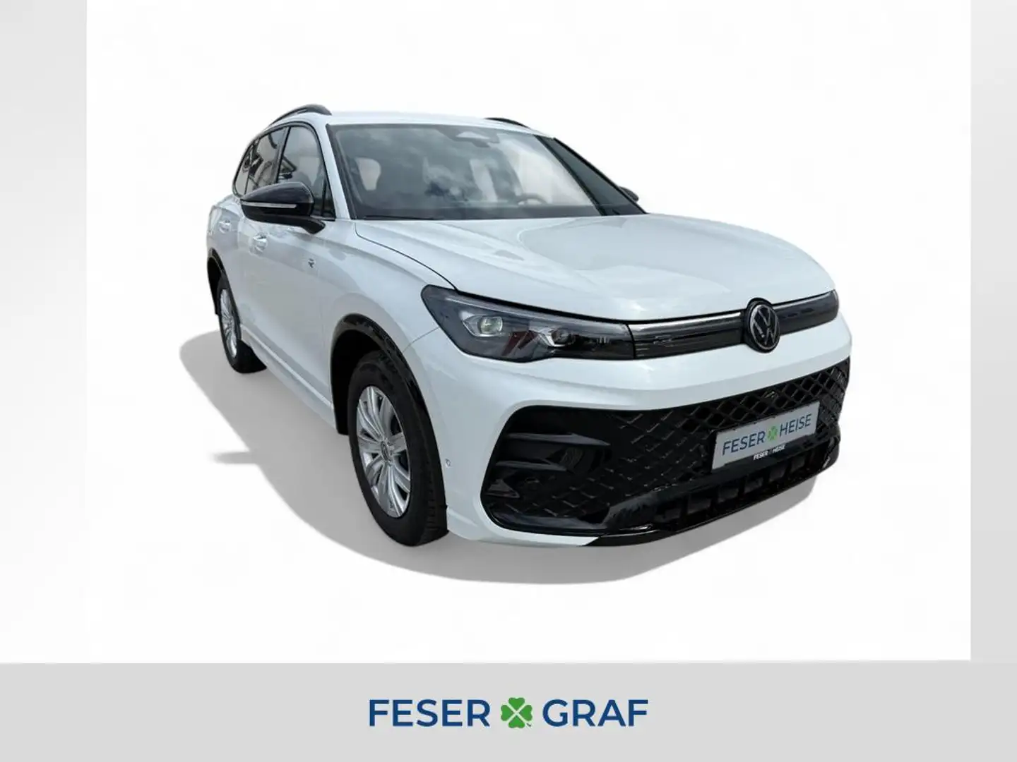 Volkswagen Tiguan R-Line 2.0 TDI DSG/IQ.Light/Sitz.+Lenkradhzg. Weiß - 1