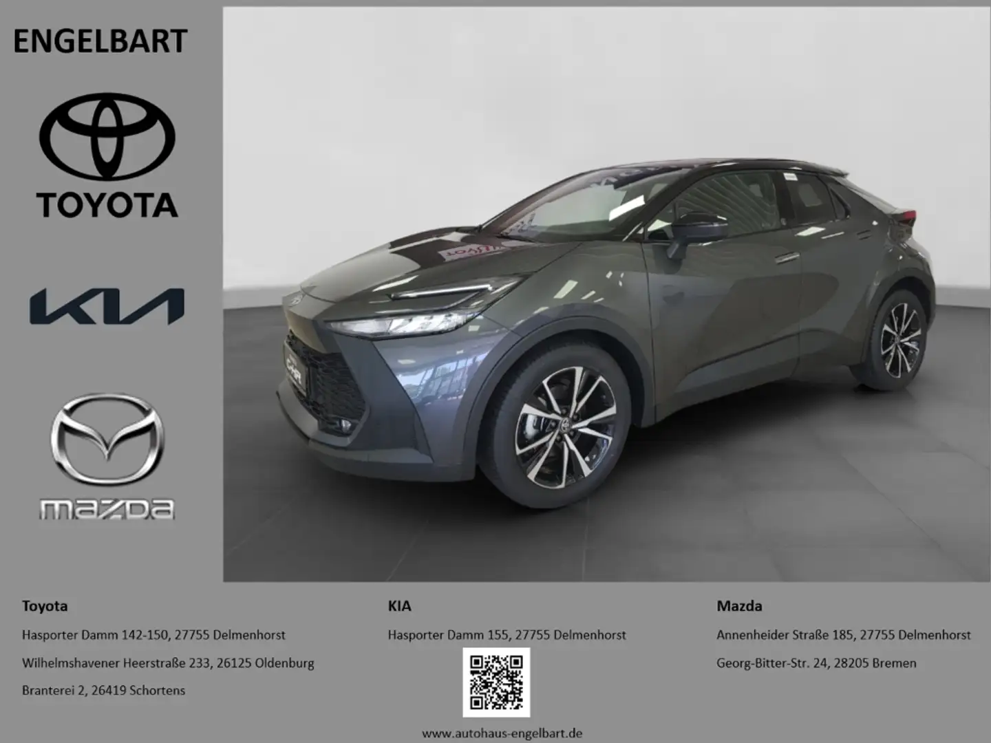 Toyota C-HR 1.8 Team D 2024 Keyless PDC  Navi Tempomat Grey - 1