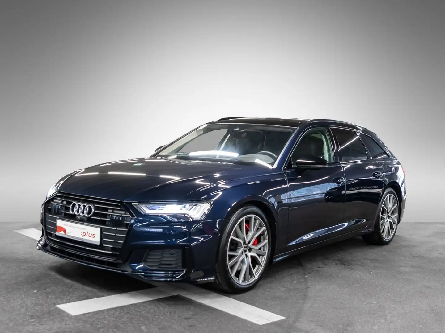 Audi A6 55 TFSI e quattro S line AHK Pano 360° Blau - 2