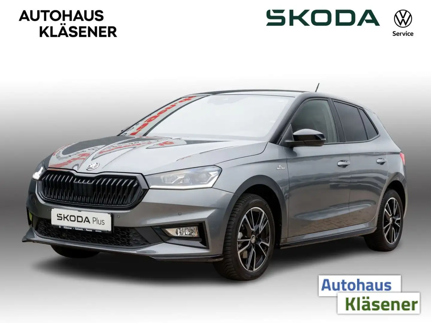 Skoda Fabia Monte Carlo 1.0TSI 85KW DSG LED ACC RKAM LM Gris - 2