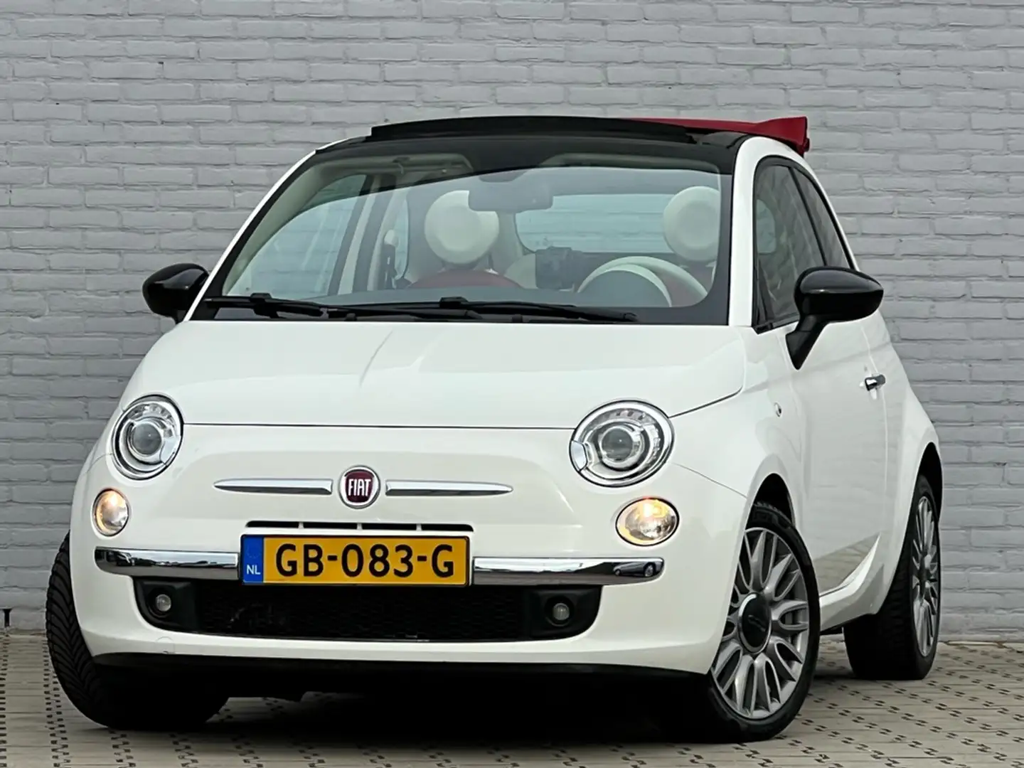 Fiat 500C 0.9 TwinAir Turbo Cult Cabrio | Navi | LM | CPV | Weiß - 2