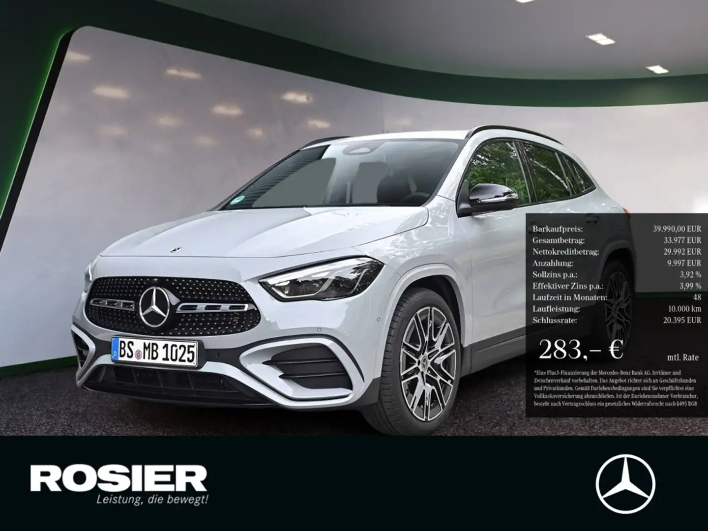 Mercedes-Benz GLA 200 AMG Line Night Distr Multib Kamera Grau - 1