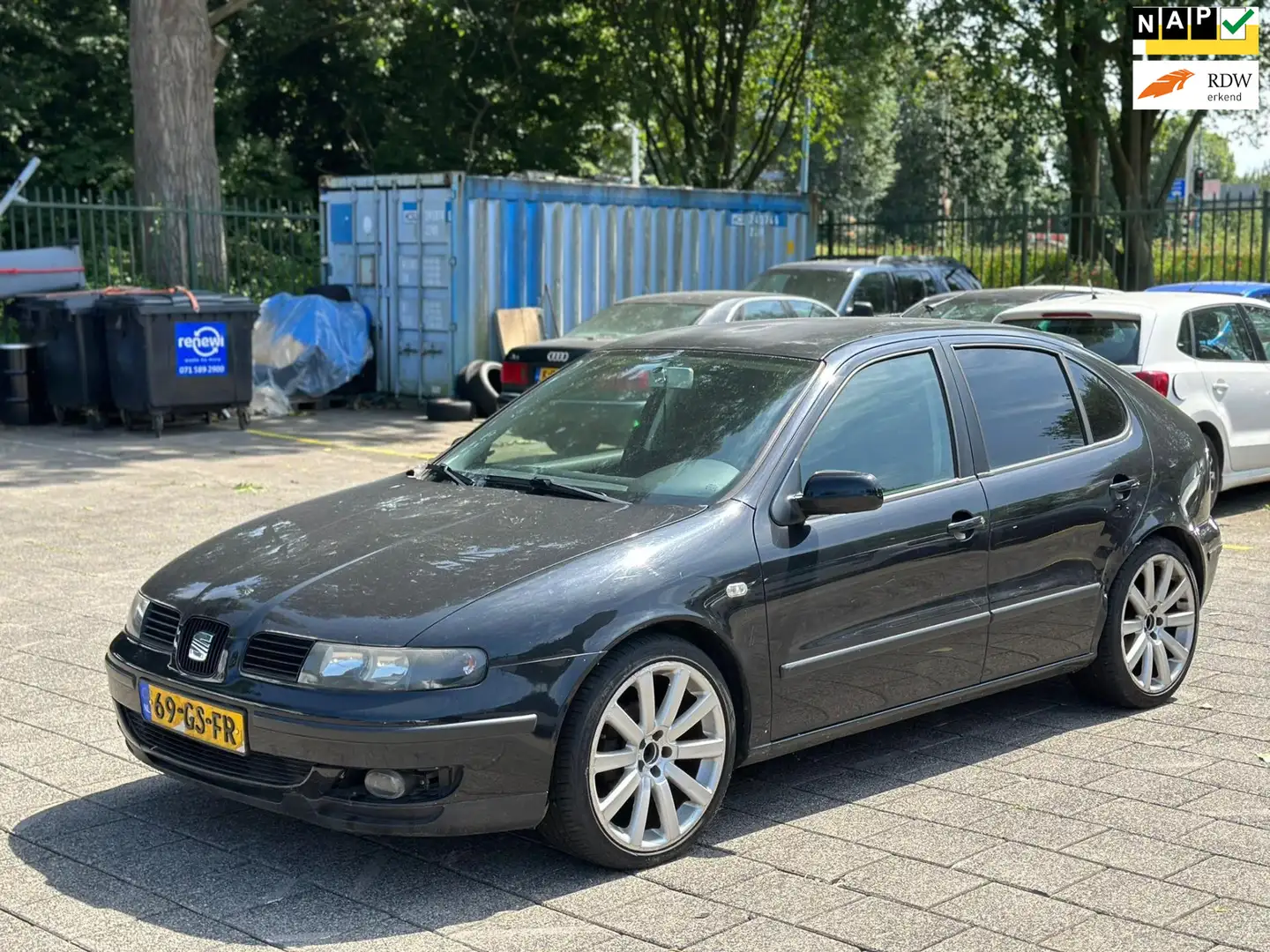 SEAT Leon 1.6-16V Sport| AIRCO| ELEK RAMEN Negru - 1