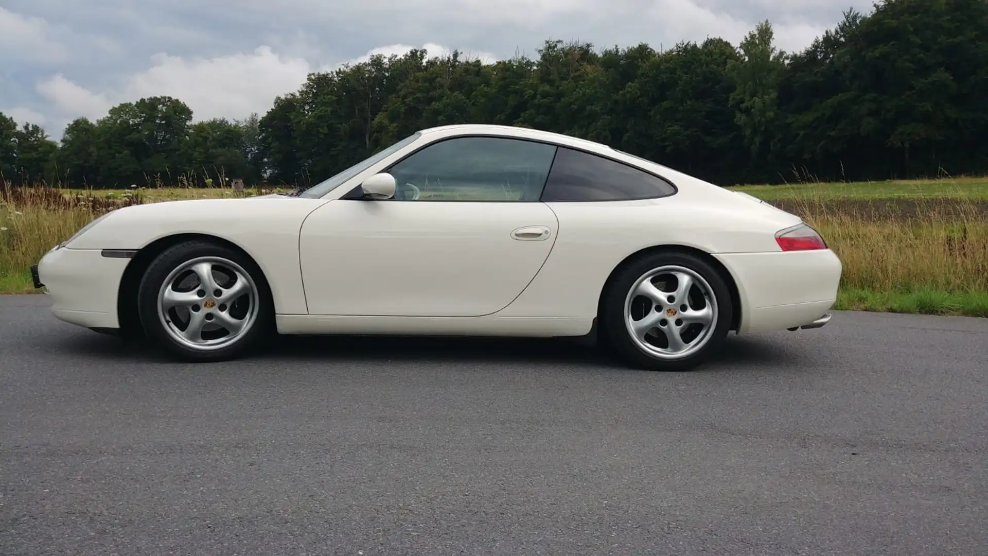 Porsche 996 911 Carrera Bílá - 2