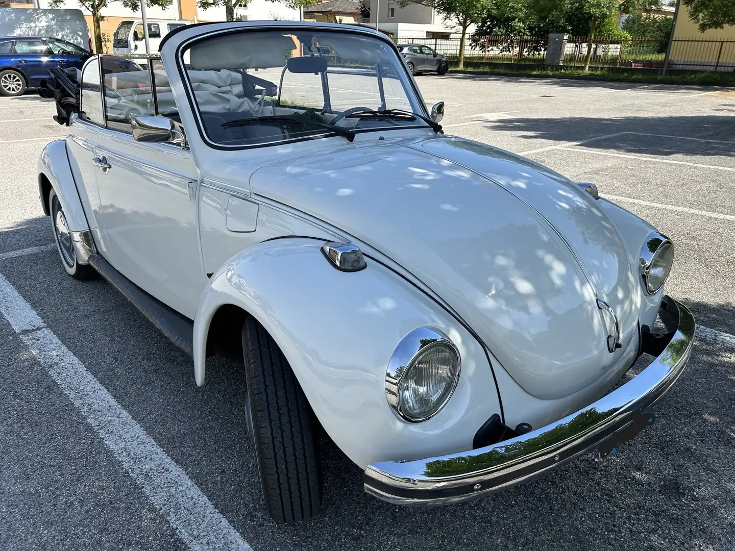 Volkswagen Maggiolino Maggiolone cabrio Bianco - 2