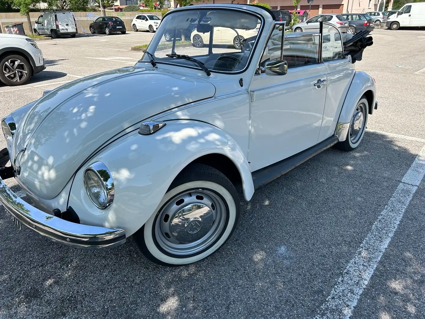 Volkswagen Maggiolino Maggiolone cabrio Bianco - 1