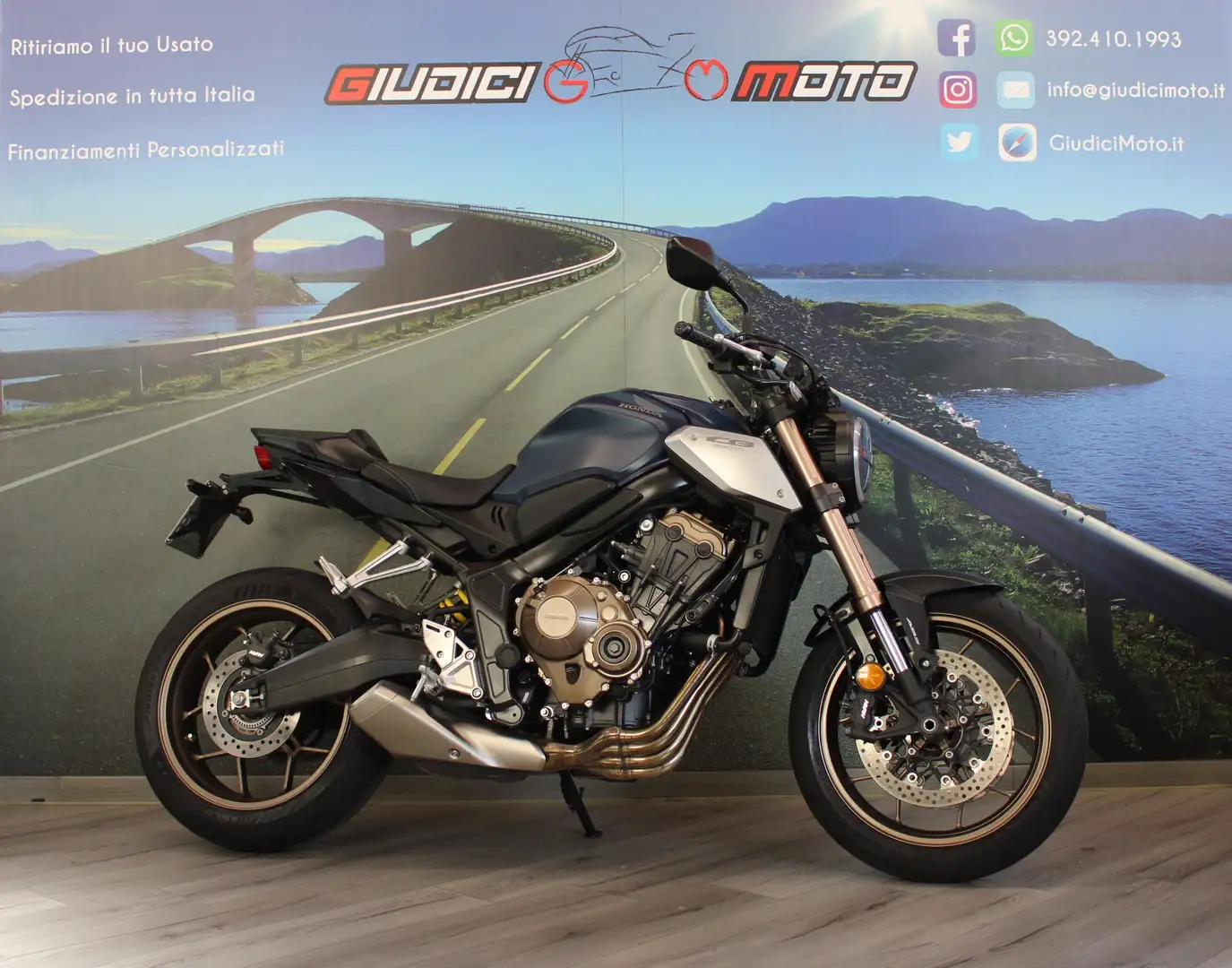 Honda CB 650 R - 2020 - km 18011 Nero - 1