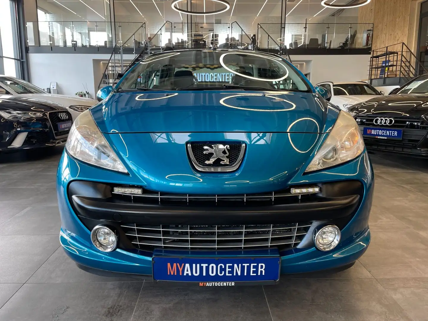 Peugeot 207 CC Cabrio-Coupe Sport *KLIMAAUTOMATIK*SPSITZ Bleu - 2