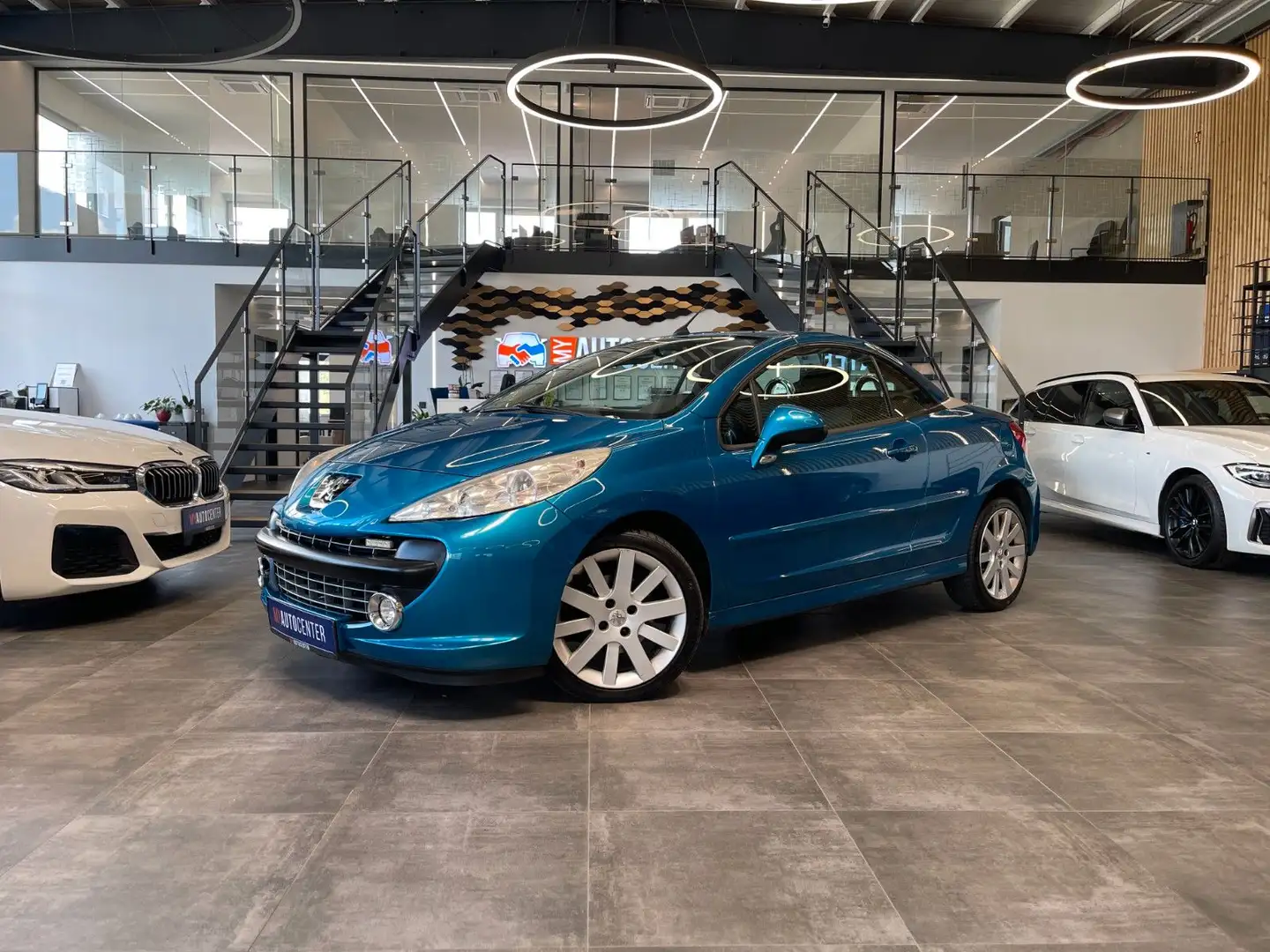 Peugeot 207 CC Cabrio-Coupe Sport *KLIMAAUTOMATIK*SPSITZ Bleu - 1