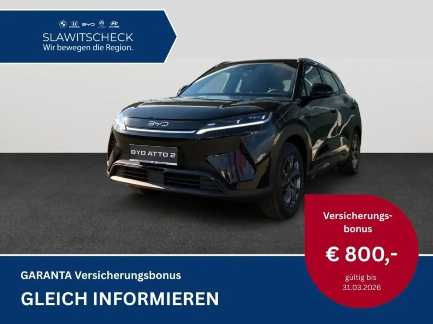 BYD Atto 2 Boost Schwarz - 1