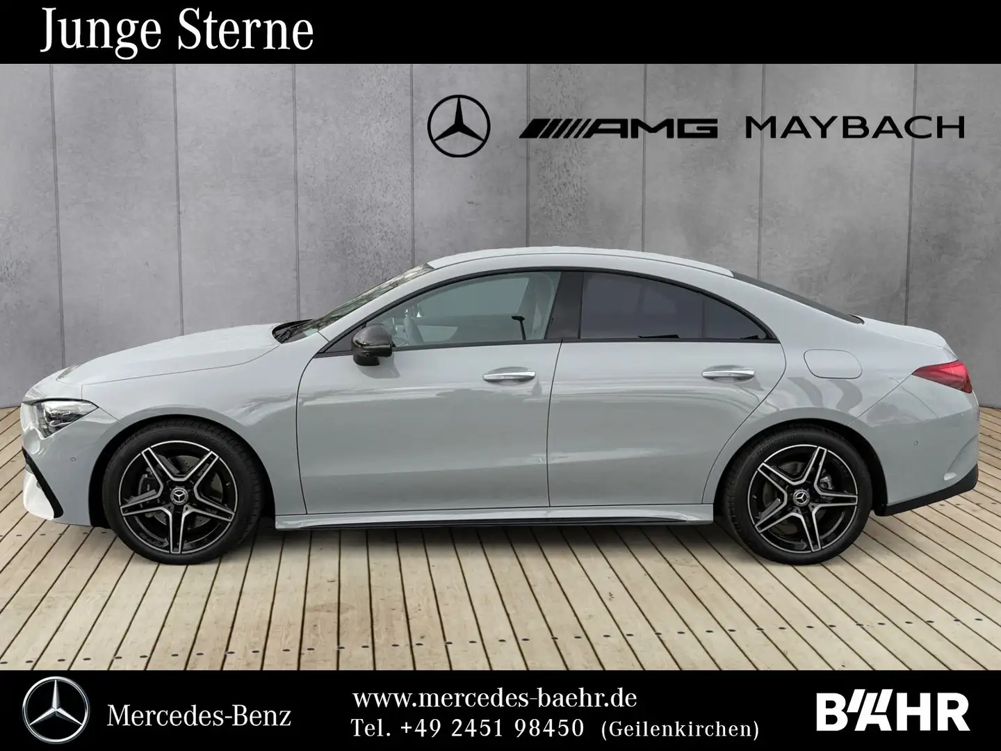 Mercedes-Benz CLA 220 CLA 220 d AMG+Night/MBUX/Multiebeam/360°/LMR-18" Grau - 2