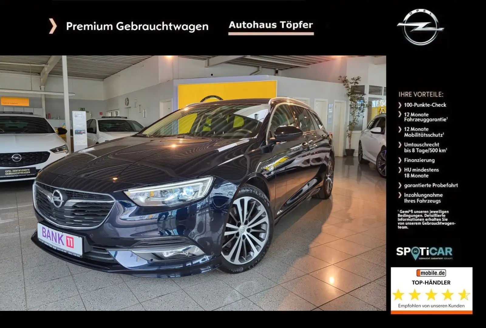 Opel Insignia B ST OPC Premium "Innovation"aus 1-Hand Blau - 1