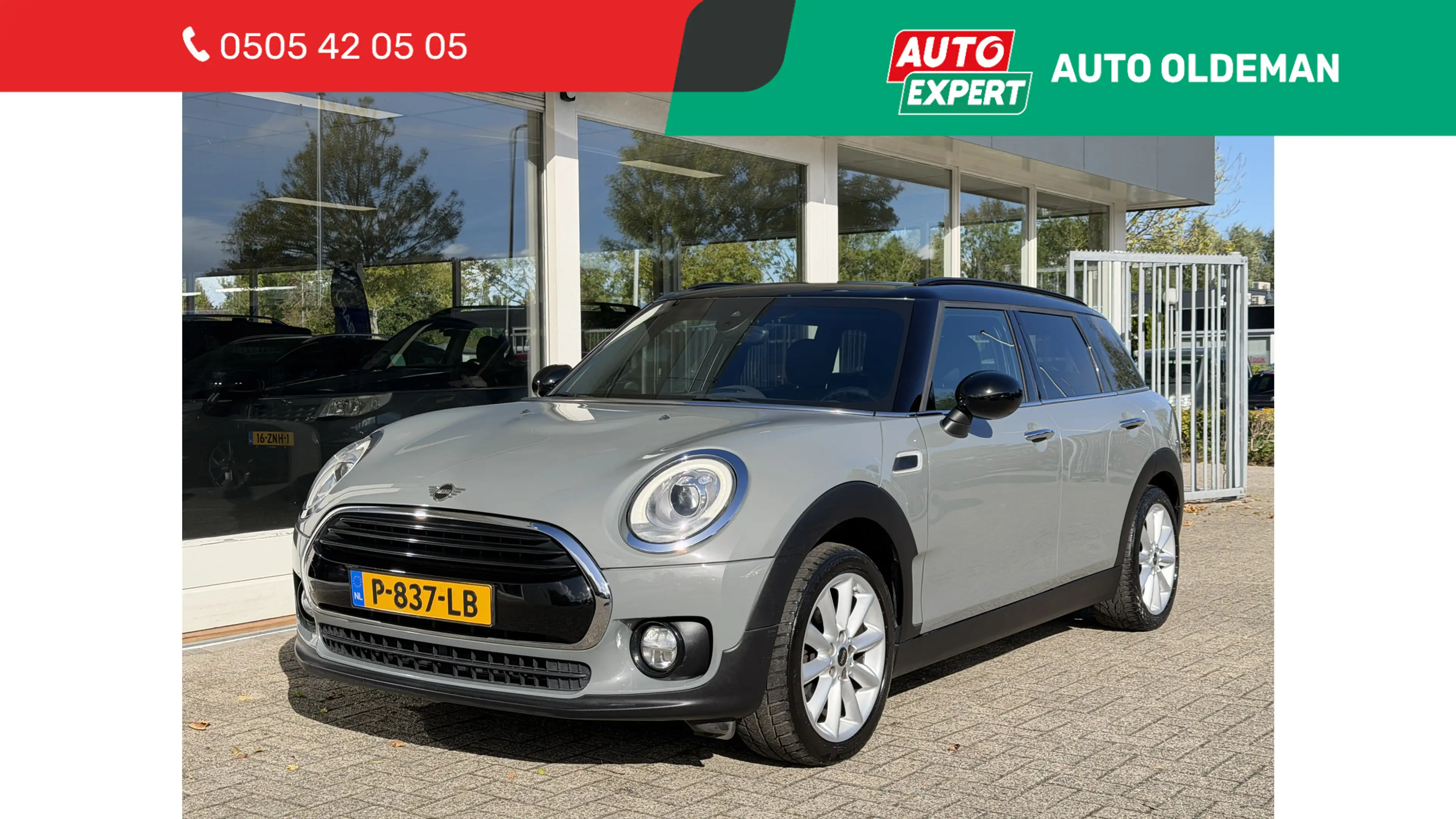 MINI Cooper Clubman 1.5 Chili JCW interieur Navi Cruisecontrol