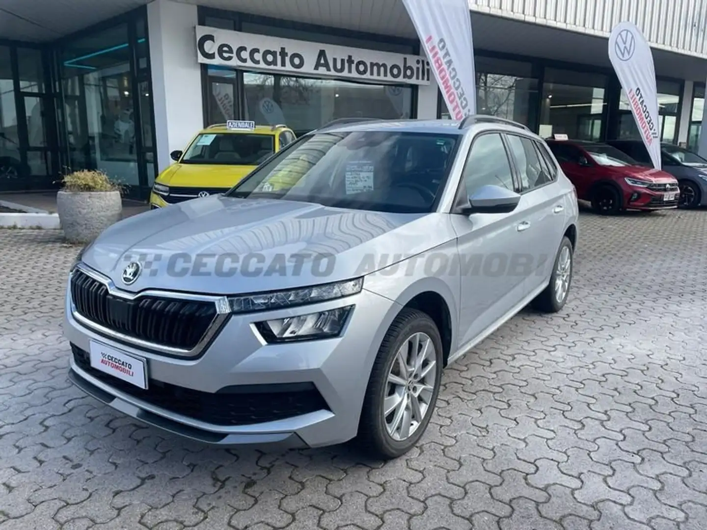 Skoda Kamiq 2019 1.0 tsi Ambition 95cv Argento - 1