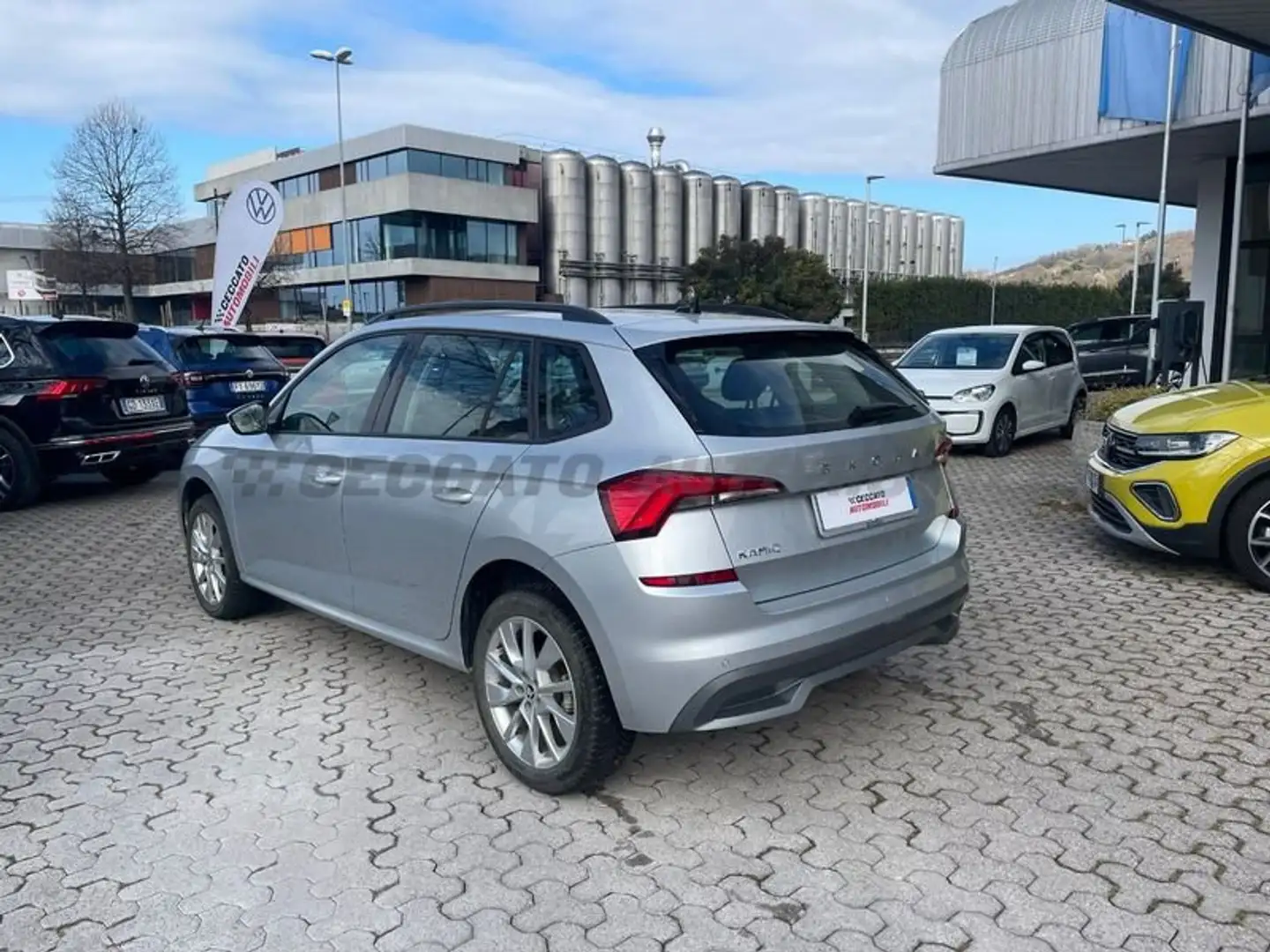 Skoda Kamiq 2019 1.0 tsi Ambition 95cv Argento - 2