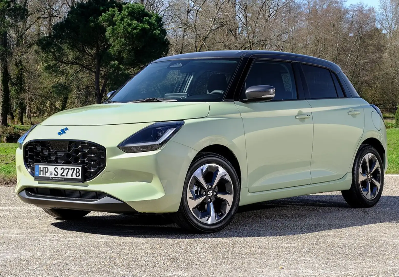 Suzuki Swift 1.2 Mild Hybrid GLE CVT Gris - 2