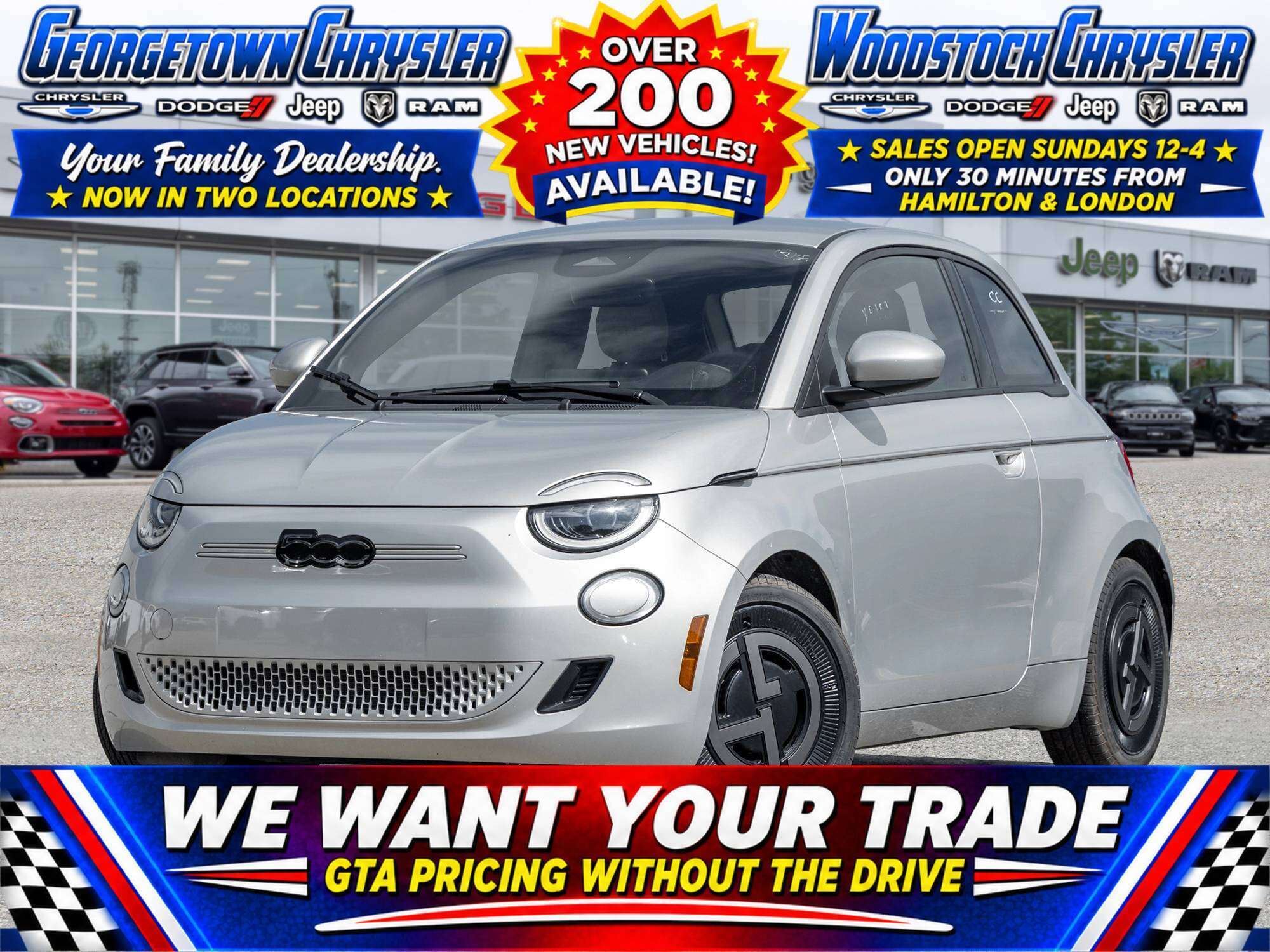 2025 Fiat 500e GIORGIO ARMANI | FULL ELECTRIC |