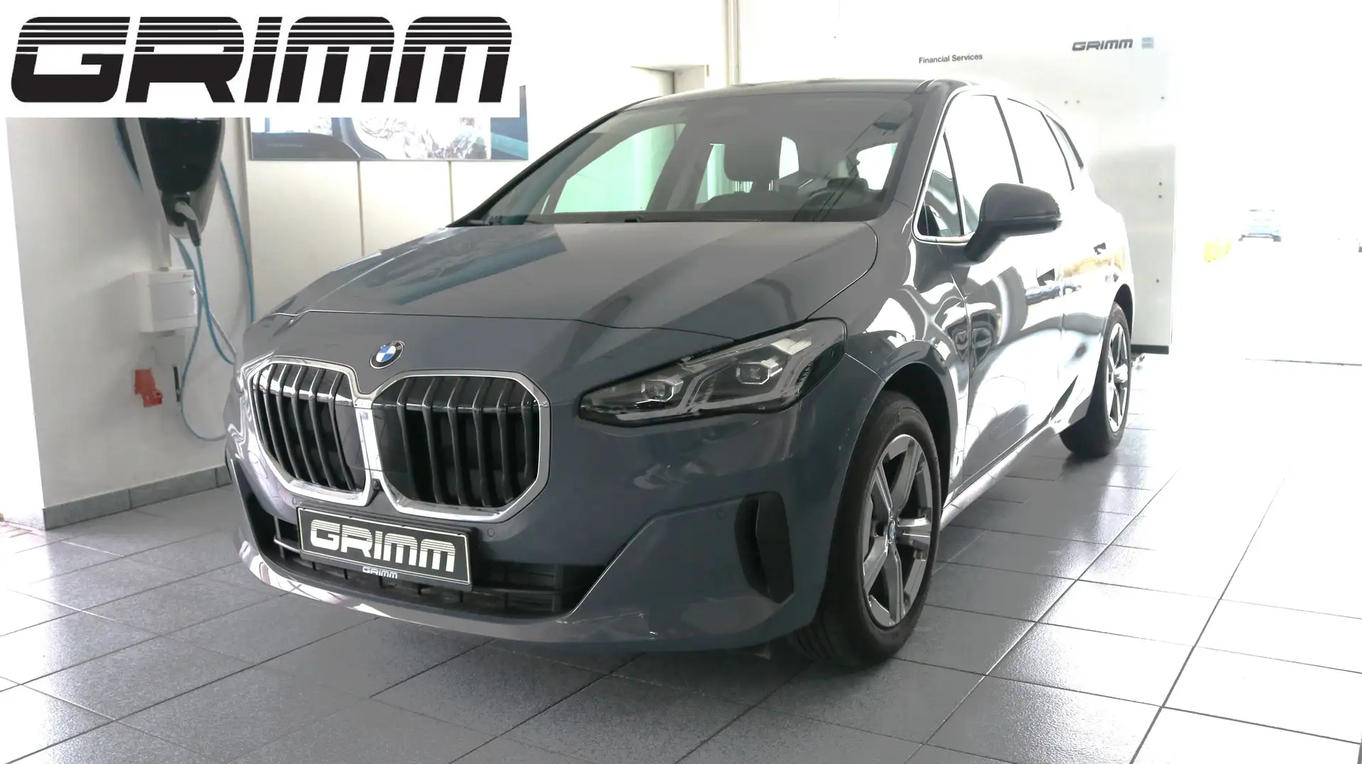 BMW 220 i   Head-Up DAB LED WLAN RFK Komfortzg. Shz Gris - 1
