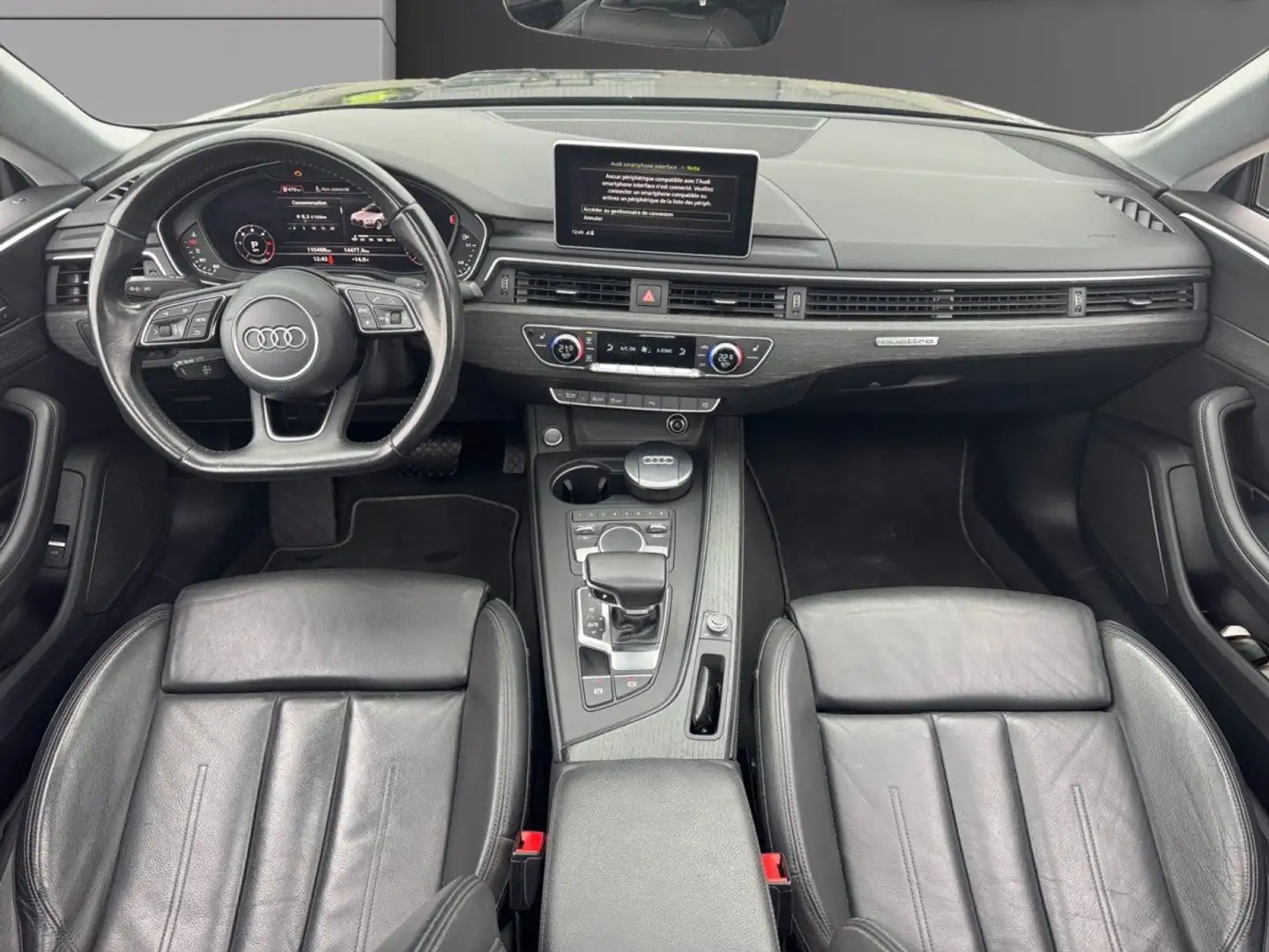 Audi A5 V6 3.0 TDI 218 S tronic 7 Quattro Avus Gris - 2