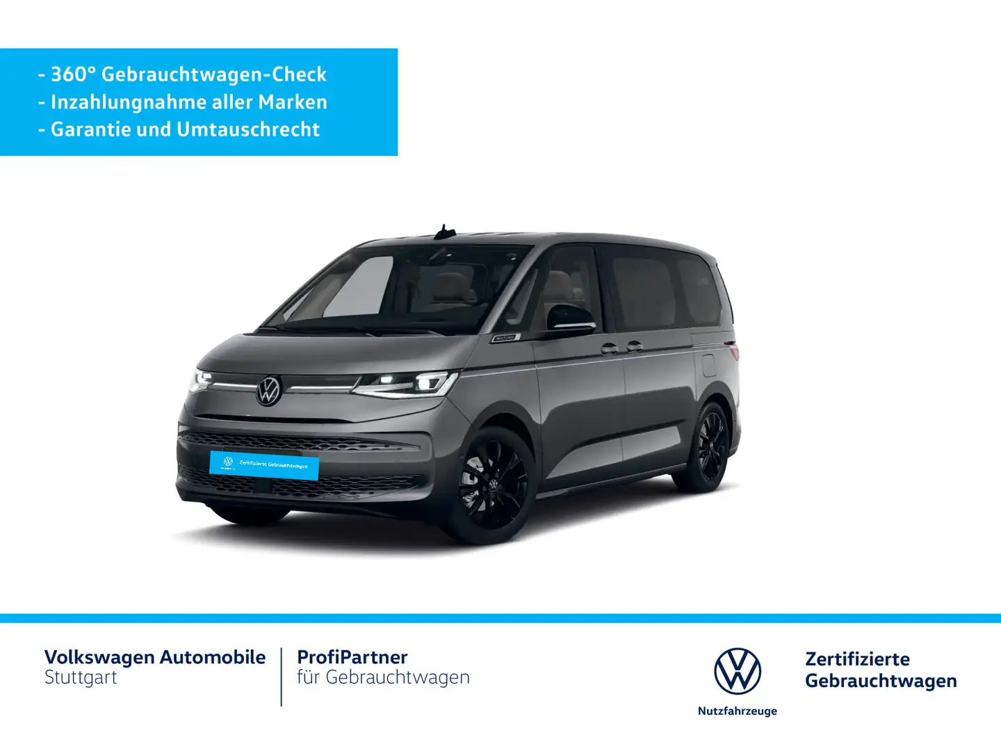 Volkswagen T7 Multivan Style KÜ DSG 2.0 TDI Euro 6e AHK Gris - 2