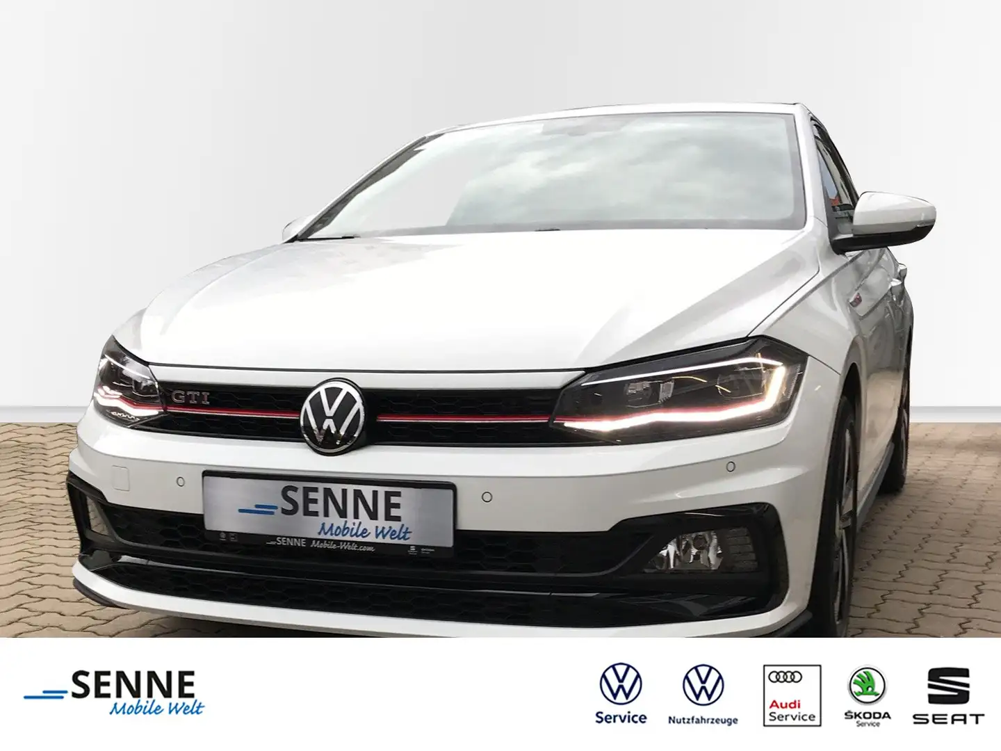 Volkswagen Polo Polo GTI 2.0 TSI DSG ACC, LED, Navi, PDC Bianco - 1