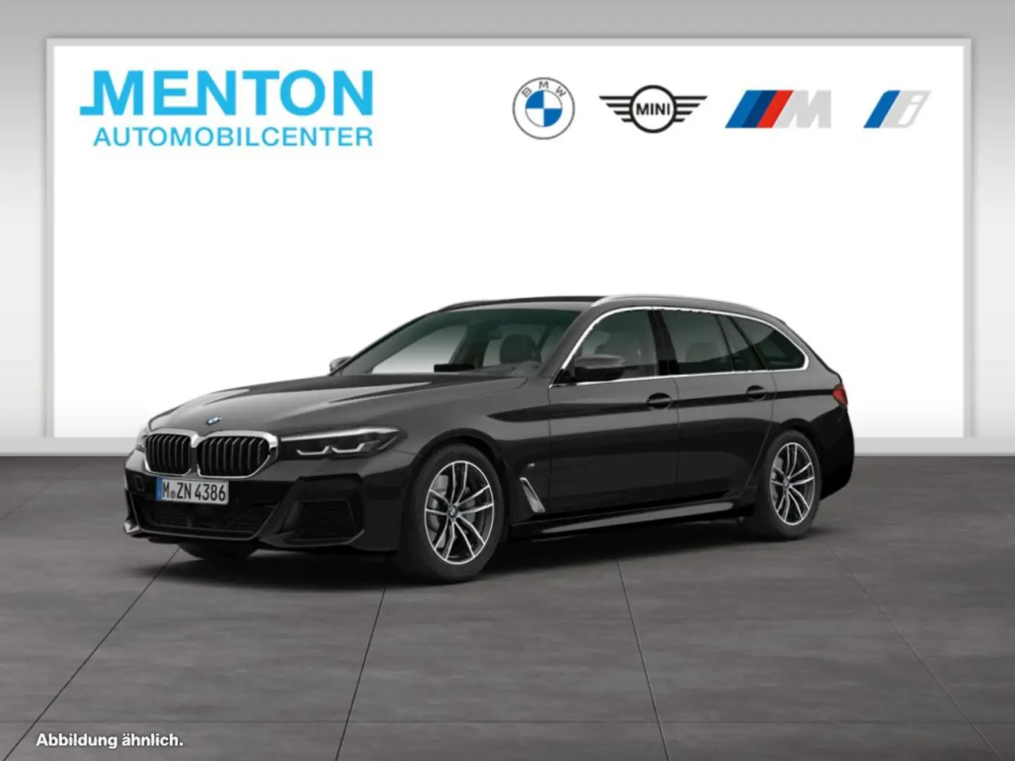 BMW 520 d xDrive A M Sportpaket Head-Up HK HiFi DAB Schwarz - 1