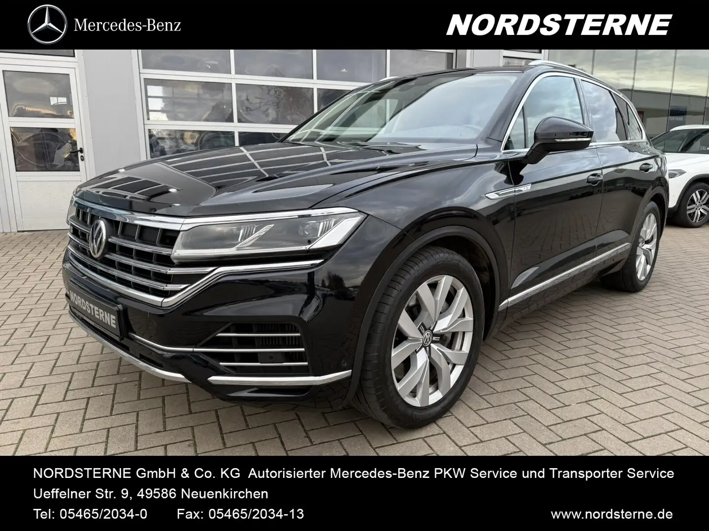 Volkswagen Touareg Touareg 4.0 V8 TDI Atmosphere Leder AHK  Autom. Schwarz - 1