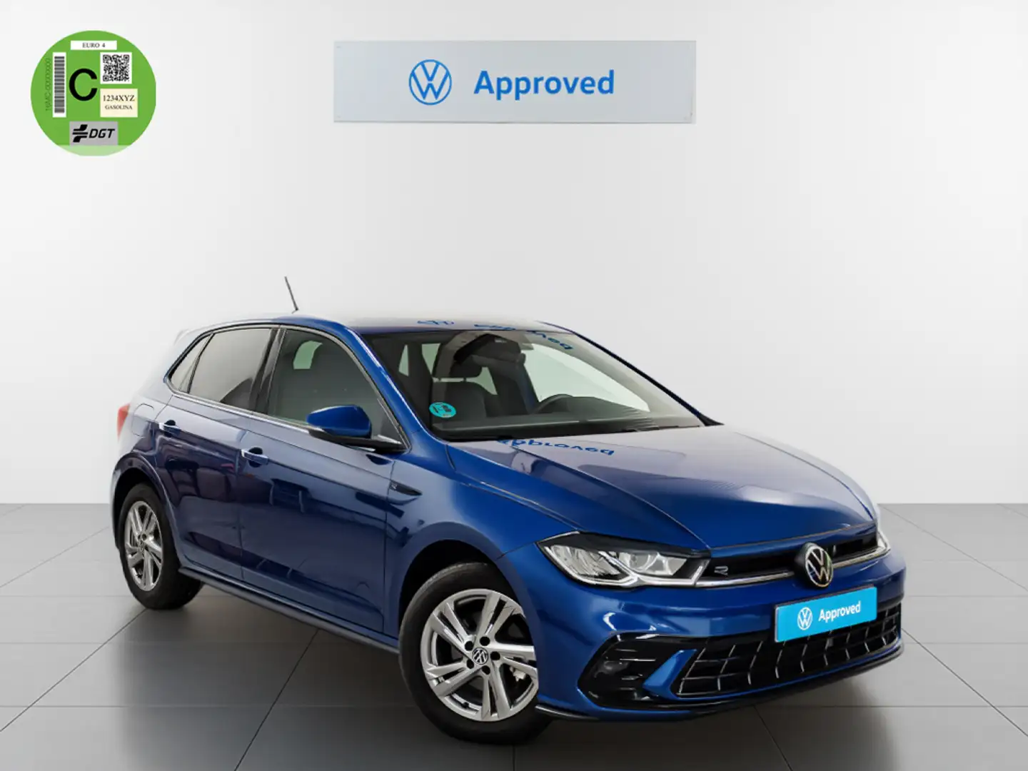 Volkswagen Polo 1.0 TSI R-Line DSG 81kW Azul - 1