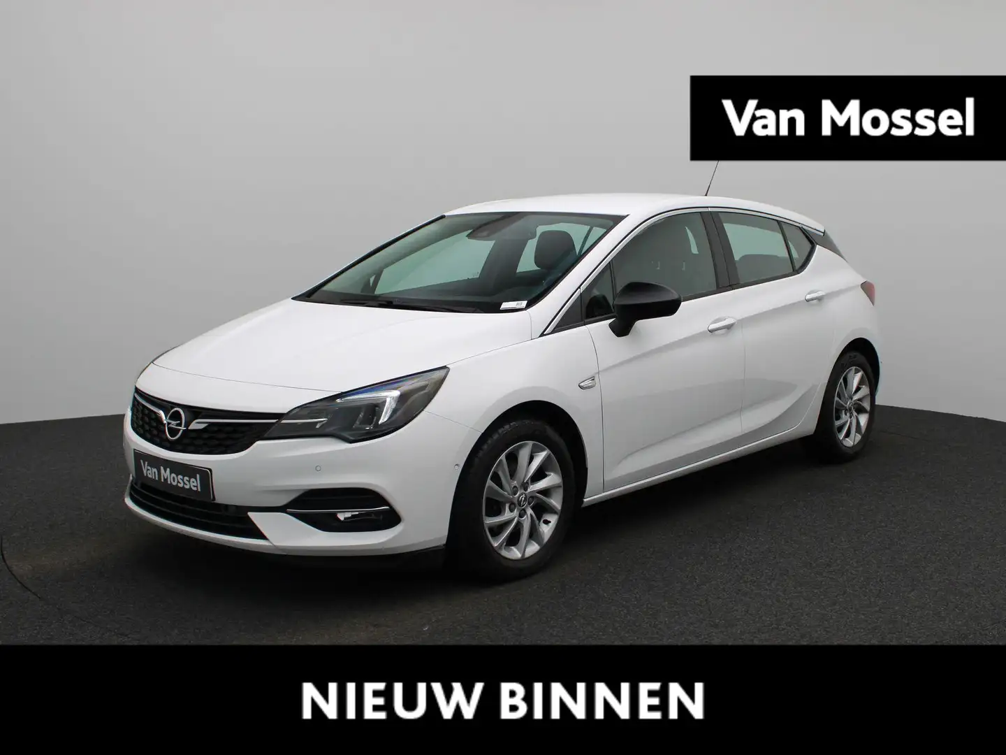 Opel Astra 1.2 Elegance | LMV | Parkeer sensoren | Camera | H Wit - 1