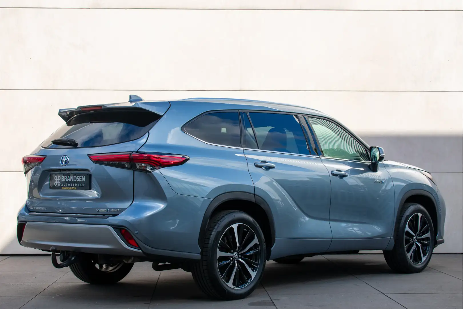 Toyota Highlander 2.5 AWD Hybrid Premium -7 Pers-ACC-Trekhaak-360 gr Bleu - 2