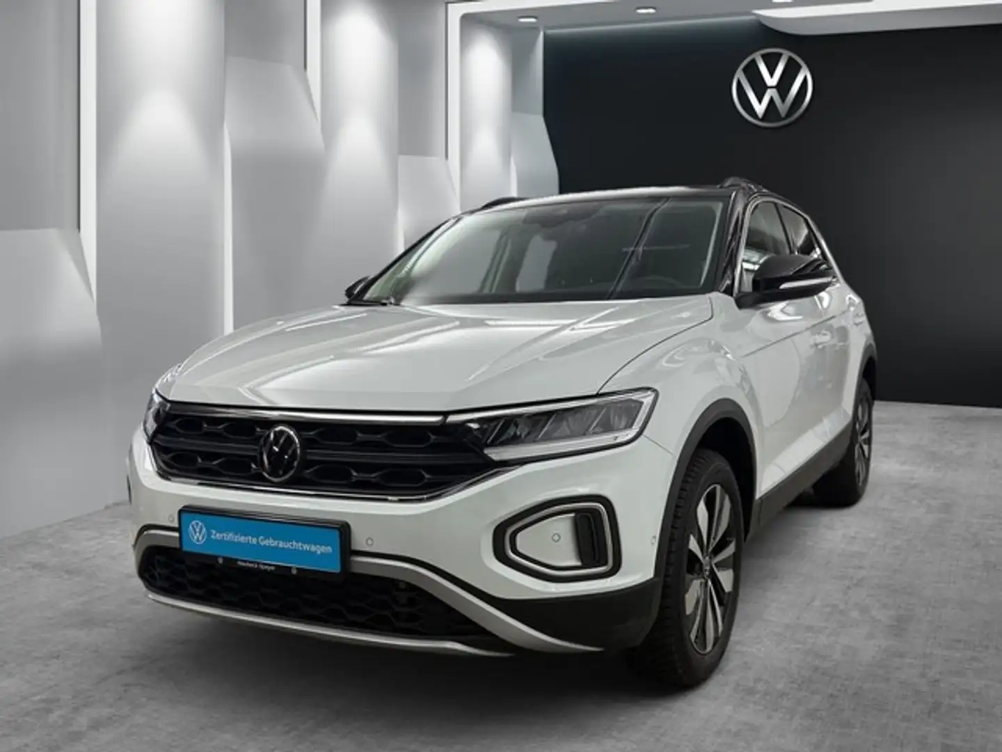 Volkswagen T-Roc 1.5 TSI Goal AHK ACC NAVI KAMERA LED Weiß - 1