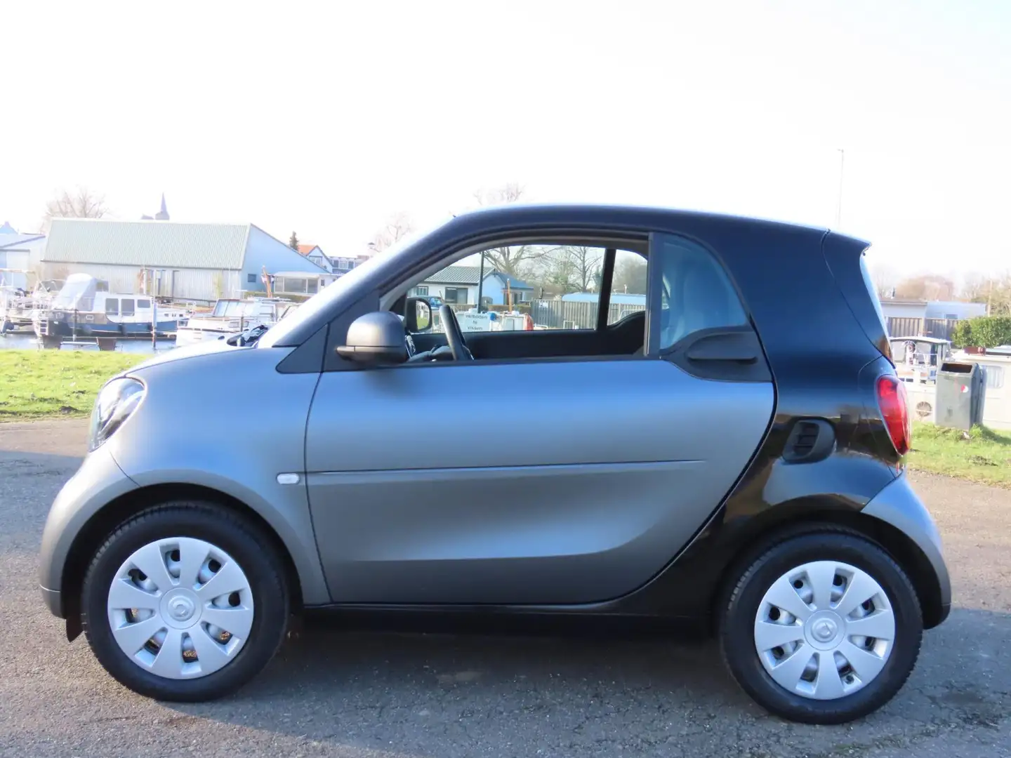 smart forTwo 1.0 Pure *MattGrijs *Geheel dealer onderhouden !! Grau - 2
