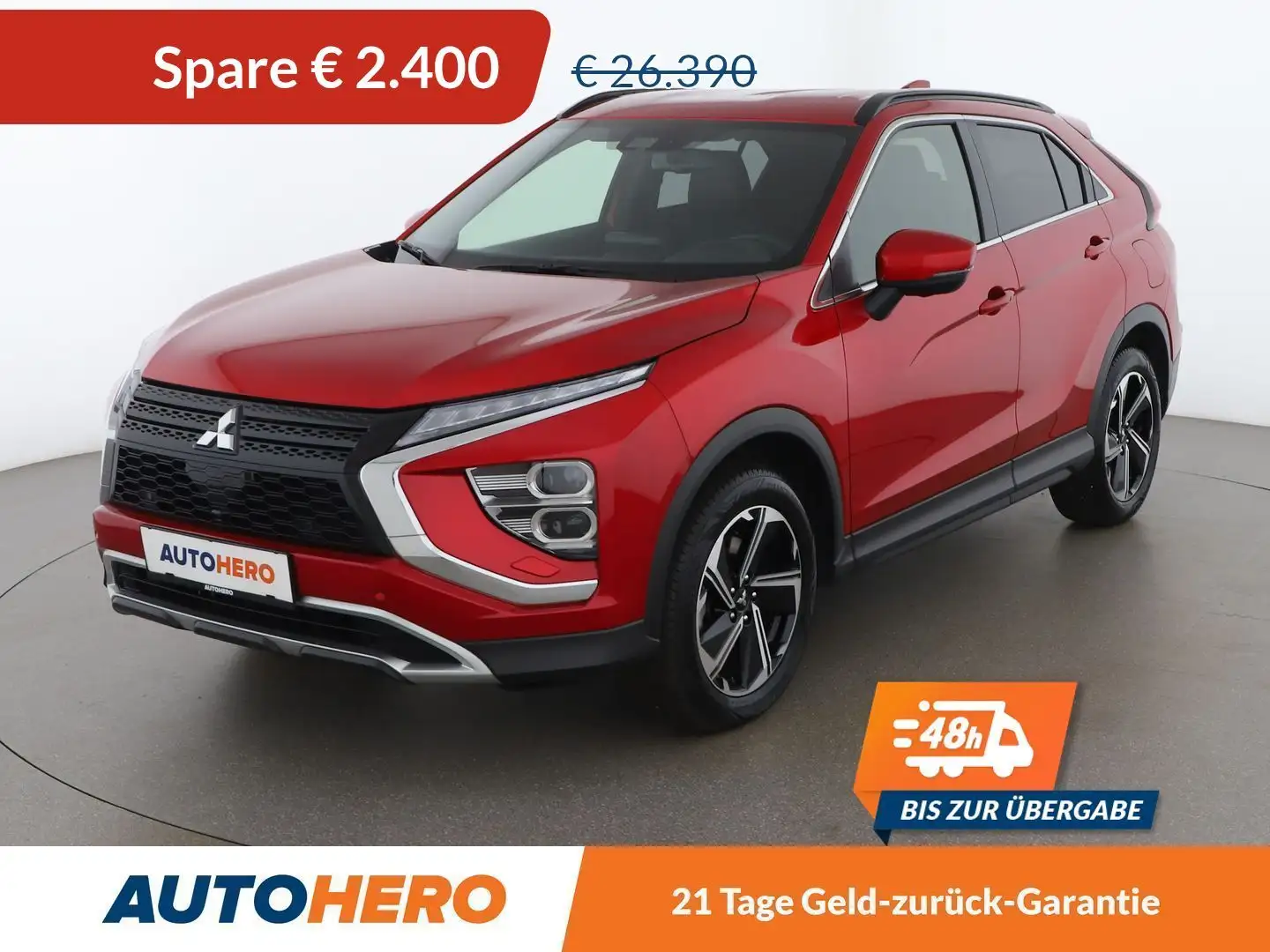 Mitsubishi Eclipse Cross 2.4 Plug-in Hybrid Top 4WD Aut. *LED*ACC*360°*HUD* Rot - 1